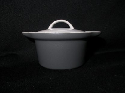 Royal Doulton Bread Street Grey Covered Casserole - Individual