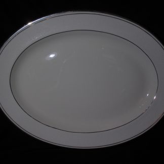 Minton Bridal Veil Oval Platter - 16 inch