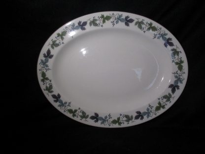 Royal Doulton Burgundy TC1001 Oval Platter - 13 inch