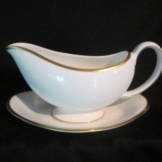 Wedgwood California W4377 Gravy Boat & Stand