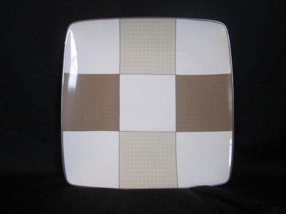 Noritake Cameroon Sand 7992 Square Plate - Large NEW