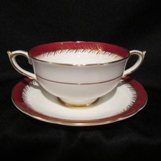 Paragon Cardinal Cream Soup Bowl & Stand