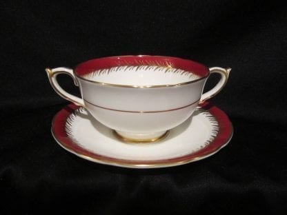 Paragon Cardinal Cream Soup Bowl & Stand