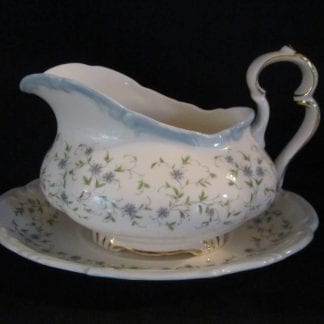 Royal Albert Caroline Gravy Boat & Stand