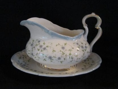 Royal Albert Caroline Gravy Boat & Stand