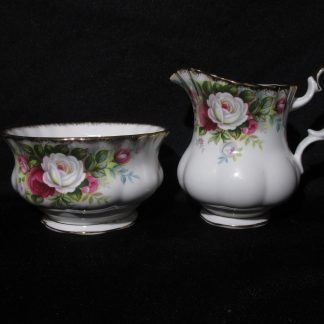Royal Albert Celebration AD Cream & Sugar