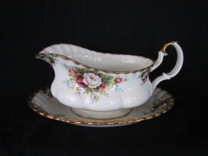 Royal Albert Celebration Gravy Boat & Stand