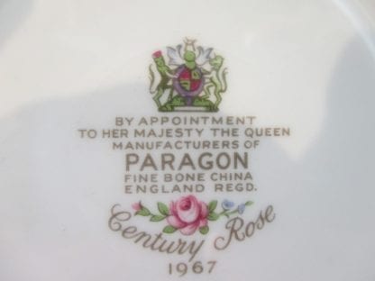 Paragon Century Rose Tea Plate - Image 2