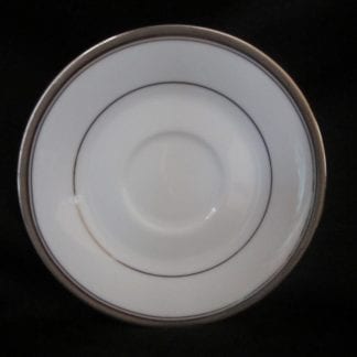 Noritake Chateau Platinum 4328 Saucer Only NEW