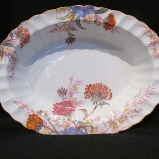 Spode Chelsea Garden Oval Vegetable Bowl - 9 inch