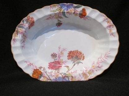 Spode Chelsea Garden Oval Vegetable Bowl - 9 inch