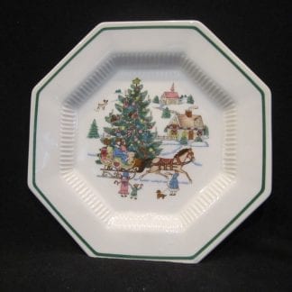 Nikko Christmastime Salad Plate