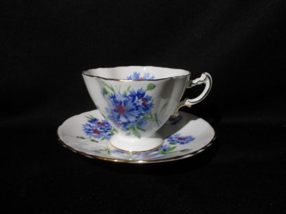 Hammersley Cornflower Blue Cup & Saucer