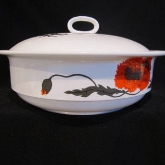 Wedgwood Cornpoppy C2178 Covered Vegetable Bowl