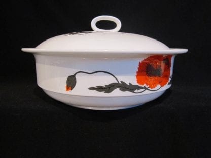 Wedgwood Cornpoppy C2178 Covered Vegetable Bowl