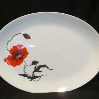 Wedgwood Cornpoppy C2178 Oval Platter - 13 inch