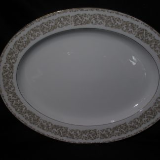 Noritake Cromwell 6677 Oval Platter - 16 inch
