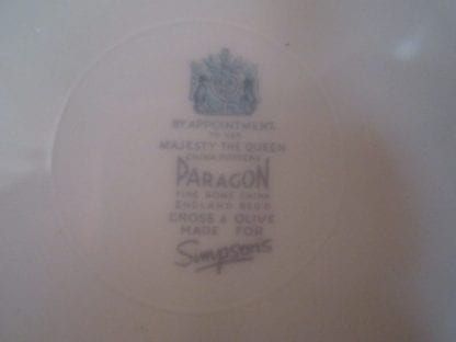 Paragon Cross & Olive Saucer Only - Image 2