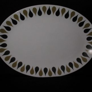 Susie Cooper Diablo C2150 Oval Platter - 14 inch
