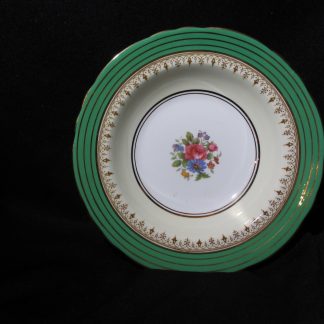 Aynsley Dorchester Green 7499 Rim Soup Bowl