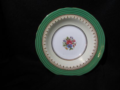 Aynsley Dorchester Green 7499 Rim Soup Bowl