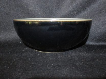 Denby Duets Black & Gray Soup Or Cereal Bowl