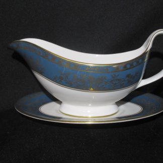 Royal Doulton Earlswood H5053 Gravy Boat & Stand