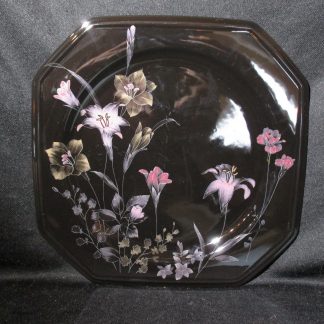 Mikasa Ebony Meadow DR701 Round Chop Plate