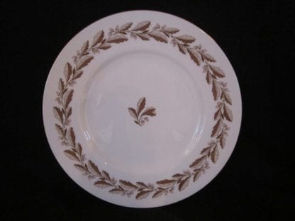 Minton Elizabethan Oak Brown Dinner Plate