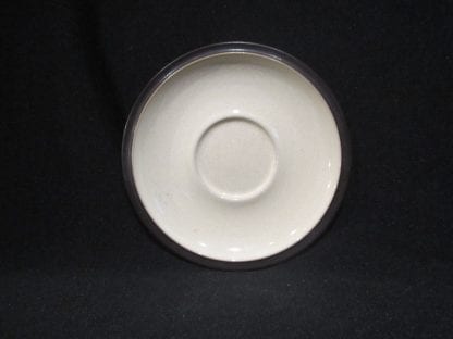 Denby Energy Charcoal White Saucer Only