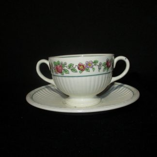 Wedgwood Belmar - Etruria Boullion Bowl & Saucer