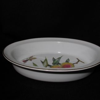 Royal Worcester Evesham Gold Rim Oval Baker