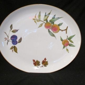 Royal Worcester Evesham Gold Oval Platter - 13 inch