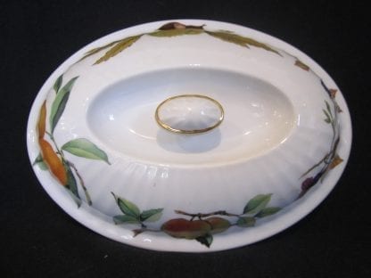 Royal Worcester Evesham Gold Oval Casserole Lid Only