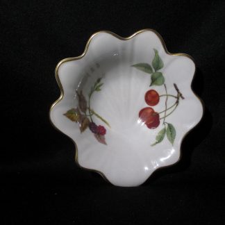 Royal Worcester Evesham Gold Leaf Shape Dish