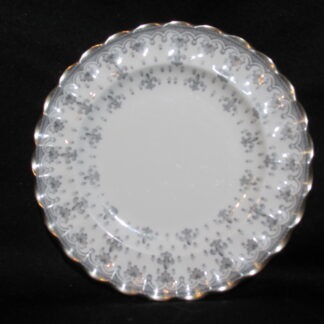 Spode Fleur de Lys Grey Bread & Butter Plate