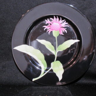 Fitz & Floyd Fleurs de Minuit Thistle Tea Plate