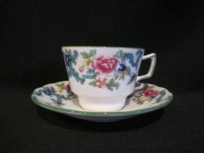 Royal Doulton Floradora Green TC1194 Cup & Saucer