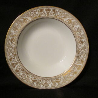 Wedgwood Florentine Gold W4219 Rim Soup Bowl