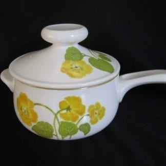 Noritake Flower Time 9072 Fondue Pot NEW