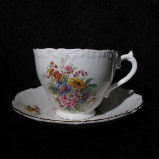 Coalport Fragrance 9504 Cup & Saucer