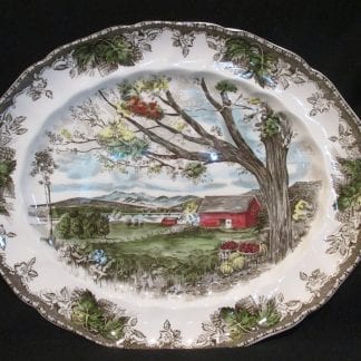 Johnson Brothers Friendly Village Oval Platter - 12 inch
