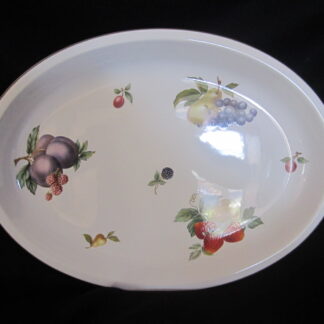 Wedgwood Fruit Sprays Oval Platter - 13 inch