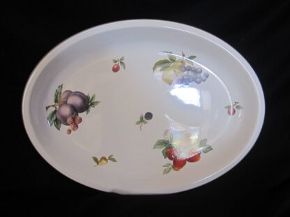 Wedgwood Fruit Sprays Oval Platter - 13 inch