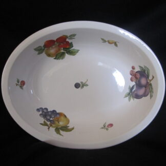 Wedgwood Fruit Sprays Oval Vegetable Bowl