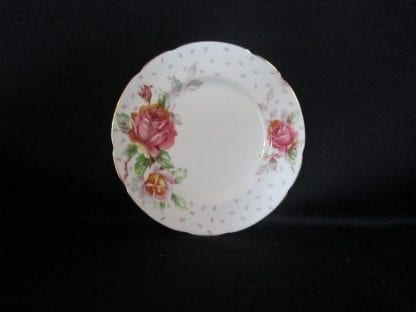 Paragon Golden Emblem White Bread & Butter Plate