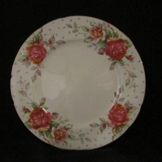 Paragon Golden Emblem White Dinner Plate