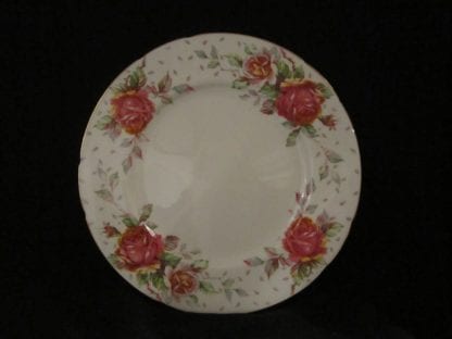 Paragon Golden Emblem White Dinner Plate