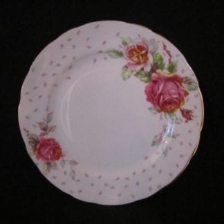 Paragon Golden Emblem White Luncheon Plate
