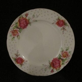 Paragon Golden Emblem White Salad Plate